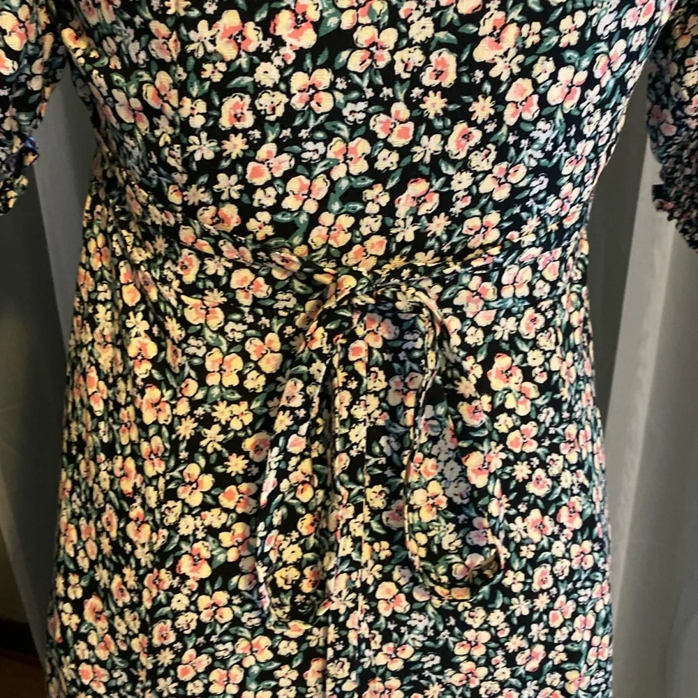 Free people Debbie-Jean shirt dress floral button front maxi - Picture 10 of 11